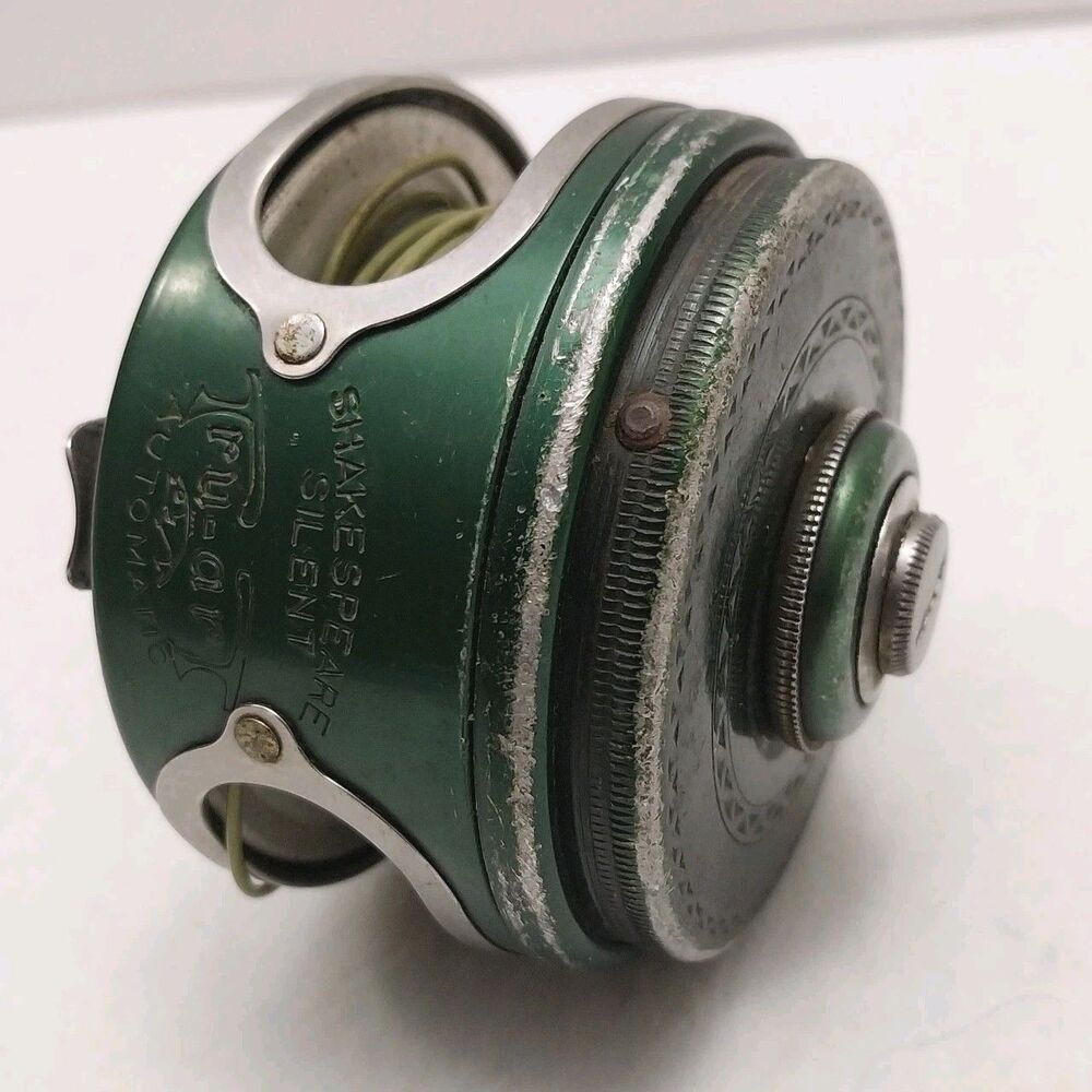 Vintage Shakespeare Silent Tru-Art 1837 Model  Auto Fly Reel #F1